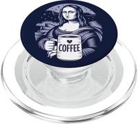 Coffee Lover Famous Art Espresso Latte Cafe Kaffee PopSockets PopGrip per MagSafe
