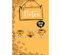 Coffee Lover Notebook: 6" x 9" - 120 Pages with Lined, Softcover Journal, Makes a Great Gift for Students