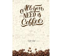 Coffee Lover’s Journal: 200-Page Lined Notebook with Fun Coffee Riddles, Facts & Goal Setting