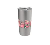Coffee Lovers Christmas Coffee Bicchiere termico in acciaio inox doppia parete