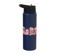 Coffee Lovers Christmas Coffee Stainless Steel Insulated Water Bottle
