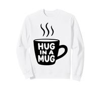 Coffee Lover's Energy Boost Apparel - Abbraccio in Una Tazza Felpa