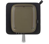 Coffee Maker Slider, Double -Sided Glide Tray, Appliance Moving Mat, Smooth Rolling Base with Rubber Protector, 13 X 12.6 Inch, Ideal for Renters Hotel Dorm Home Bar Kitchen Counter Breakfast Use