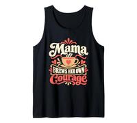 Coffee Mama prepara Il Suo Coraggio maternità Canotta