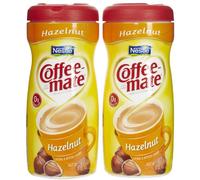 Coffee-mate - Barattoli per crema in polvere, colore nocciola, 425 g, confezione da 2