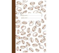 Coffee, Me And Journal, A Journal Notebook For Coffee Lovers | 6.14x9.460 In Coffee Color As Background Color | Pages With Points not Lines: Don’t just drink your coffee live it, feel it, write it.