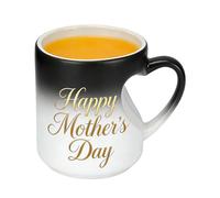 Coffee Mug | Heat Sensitive Hot Cold Drinkware with Handle - Heart Shape Ceramic Water Mug,for Chocolate Tea Milk Juice Home Gathering Event Dorm Hotel Apartment Party