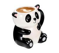 Coffee Mug - Novelty Panda Mug | 500ml Ceramic Milk Drinkware | Drinkware Coffee Mugs | 500ml Heat Resistant Ceramic Beverage Containers For Milk Cappuccino Cocoa Wine Juice Beer Kitchen Cafe