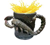 Coffee Mugs - Funny Coffee Cups | 300 ml Stainless Steel Resin 3D Drinkware | Giant Scorpion Coffees Lover Mug | For Men Women Adults Family Friends Fans Home Office Schools