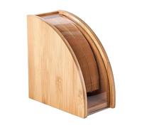 Coffee Paper Rack, Filter Paper Storage, Countertop Coffee Storage, Filter Organizer, Wooden Filter Paper Container, Coffee Filter Paper Stand, Paper Filter Holder for Home, 7.09x3.62x6.5 inches