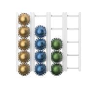 Coffee Pod Holder, Wall Mount Storage Rack, 20-Grid Organizer Stand, Space Saving Design, Sturdy Material, Easy Access Display, Coffee Station Essential, Kitchen, Cabinet, Countertop