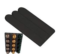 Coffee Pod Organizer - Wall Mounted Silicone Rack for Countertop Space Saving Storage, Neatly Holding Coffee Capsules for Household, Commercial Kitchen, Office, Cafe, Bar, or Restaurant Use