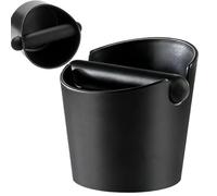 Coffee Puck Knock Box - Contenitore per fondi di caffè, contenitore portatile per lo smaltimento dei fondi di caffè espresso | Battitacco compatto con barra robusta, base antiscivolo per macchine da c