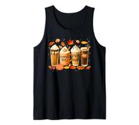 Coffee Pumpkin Latte Spice Coffee Love Fall Season Halloween Canotta