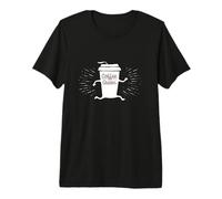 Coffee Queen, caffè Bevitore Donna Maglietta Premium