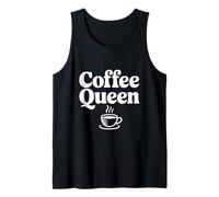 Coffee Queen Funny Coffee Lover per i tossicodipendenti di Caffeina Canotta