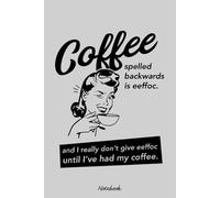 Coffee Sarcasm Anti Social Notebook: Notebook Journal College Ruled | 120 Pages | 6 x 9 Size | Gift