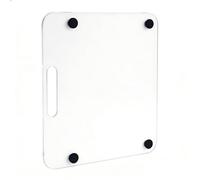 Coffee Slider For Countertop - Rolling Acrylic Silent Sliding Tray, 33cm Large Kitchen Appliance Mover, Scratch-Resistant Protector 250g Lightweight Build Modern Clear Finish For Mixer Toaster