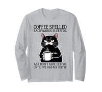 Coffee Spelled Backwards Is Eeffoc Maglia a Manica