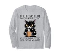 Coffee Spelled Backwards Is Eeffoc Maglia a Manica