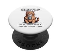 Coffee Spelled Backwards Is Eeffoc PopSockets PopGrip Adesivo