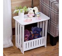 Coffee Table Simple Magazine Table Small Side Table for Living Room Desk Leisure Magazine Storage Rack Table Hollow Carve
