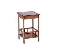 Coffee Tables Natural Material Bamboo Side Table is Now Simple Bedside Table Living Room Corner Multi-Layer Organizer Easy Installation End Table Sofa Table (Color : D) (C)