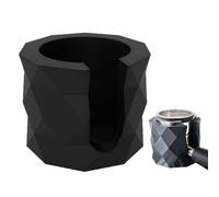 Coffee Tamper Base, Portafilter Tool, Press Accessories, Estrazione Improver, Precision Fit Equipment for Cafe Household Kitchen Bakery Drinks Making, 3,46 x 3,46 x 2,72 pollici