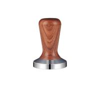 coffee tamper, Compatibile con 51/53/58 mm, utensile for caffè espresso con base piatta e manico in legno(B-58mm)