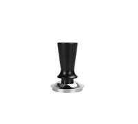 coffee tamper, Compatibile con pressino for caffè da 51/53/58 mm, pressione costante, 30 libbre, calibrato con base piatta/filettata(53mm,Black)