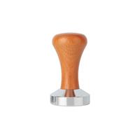 coffee tamper, Compatibile con pressino for caffè espresso con manico in legno massello, base in acciaio inossidabile 304 da 51/53/58 mm(53mm,Dark Color)