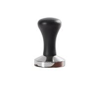 coffee tamper, Compatibile con pressino for caffè espresso con manico in legno massello, base in acciaio inossidabile 304 da 51/53/58 mm(58mm,Black)