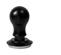 coffee tamper, Compatibile con pressino for caffè espresso da 51/53/54/58 mm con base ondulata, molla e indicazione di profondità(58mm,Round handle)