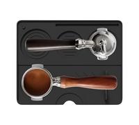 Coffee Tamper Pad, Tamping Mat, Heat Resistant Base, Sturdy Silicone Build, Bar Pad for Morning Brewing, Countertop Use, Home, Kitchens, Travel Kits, 9.84x7.87 Inches