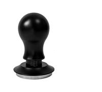 coffee tamper, Pressino for caffè a molla con indicazione di profondità, base ondulata da 51 mm, 53 mm, 54 mm e 58 mm, for baristi e caffè espresso fatto in casa(51mm,Round handle)