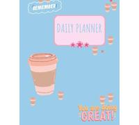 Coffee themed Daily Planner