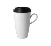 Coffee to go con manico e coperchio bianco 500 ml Goebel Porcellana