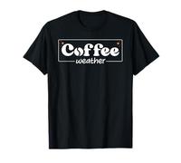 Coffee Weather Fall Coffee Books Tis The Season Coffee Lover Maglietta