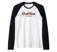 Coffee Weather Fall Coffee Tis The Season Books Coffee Lover Maglia con Maniche Raglan