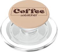 Coffee Weather Fall Coffee Tis the Season Books Coffee Lover PopSockets PopGrip per MagSafe
