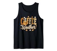 Coffee Weather Fall Cozy Mug Retro Graphic Canotta