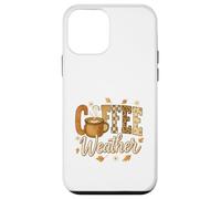 Coffee Weather Fall Cozy Mug Retro Graphic Custodia per iPhone 12 mini