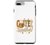 Coffee Weather Fall Cozy Mug Retro Graphic Custodia per iPhone 7 Plus/8 Plus