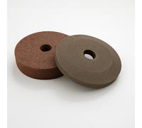 COFFEEE - Set 2 Smerigli per Affettatrice Ø51 mm - Tazza Grossa Ø51 mm × 12 mm × Ø8 mm e Gradino Fine Ø51 mm × 7 mm × Ø8 mm - Mole Abrasive Professionali Compatibili Berkel, Manconi, RGV