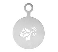 coffeeStencils Latteart - 4.72 Inch Cappuccino Stencil Coffeeart Tools | Simple To UseCoffeeart Template, Reusable coffeeLatteart Molds With Snowflake, Rose, Heart Pattern For coffeeDecorations