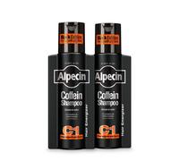 Coffein Shampoo C1 Black Edition 2 x 250ml Shampoo naturale crescita die capelli