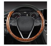 COFFFEE - Coprivolante protettivo per auto, in legno di mogano, 38 cm, per Toyota, Corolla, CH-R, Camry, Rav4, Auris, Prius, Yalis