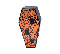 Coffin Box | Snack Popcorn Candy Containers Trick | Decorative Food Container for Cake Jewelry Tea Shelf Coat Table Classroom Party Carnival Office Haunted House