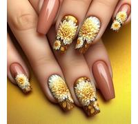 Coffin Press On Nails Unghie False Lucide Accendi In 12 Taglie 24 Consigli Francesi Per Decorazioni Artistiche Ballerinas Bara Falsa Unghie Finta