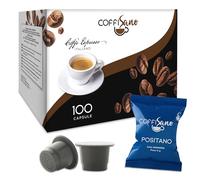 COFFISANO 100 Capsule di Caffè Compatibili con Nespresso Miscela Positano - Espresso Monodose Italiano, Gusto Ricco e Aroma Intenso